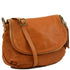 TL Bag - Soft leather shoulder bag with tassel detail